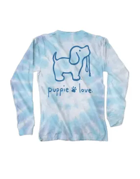 TIE DYE #4 PUP, YOUTH LS