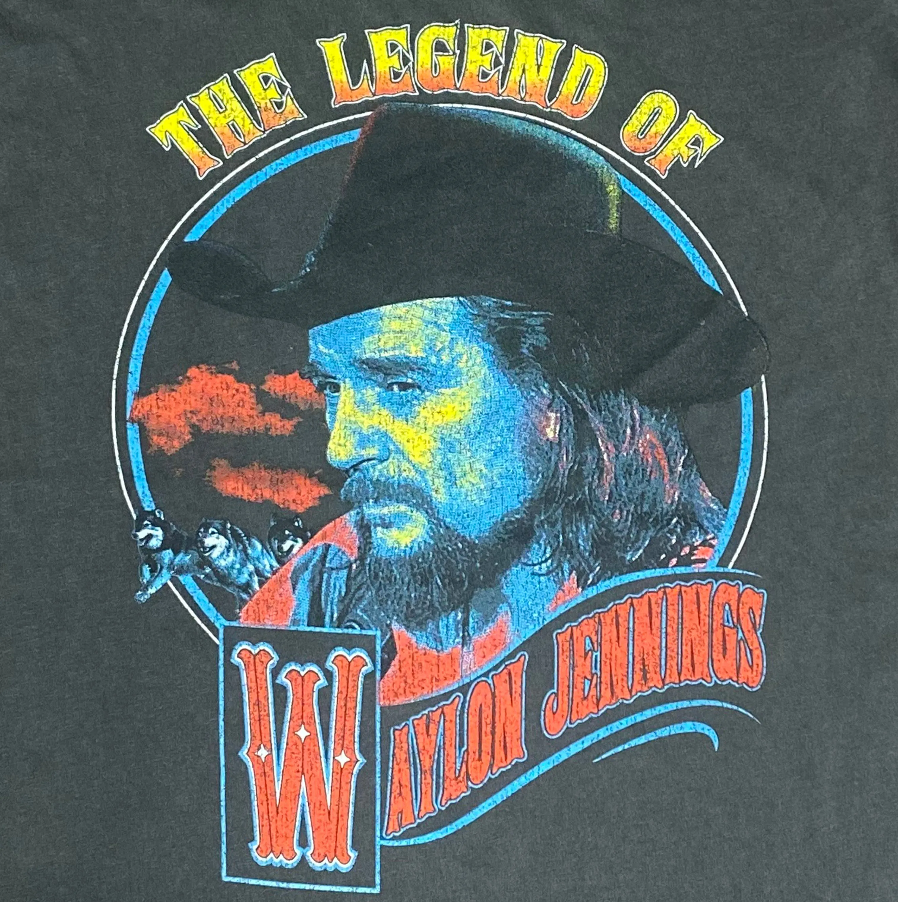 Waylon Jennings The Legend Unisex Tee